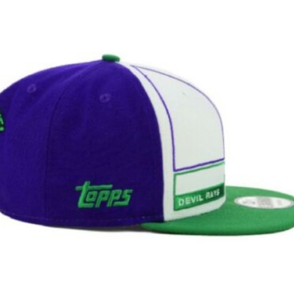 Rare New Era Topps Tampa Rays 1983 Hat 9Fifty Cap - Picture 3 of 4